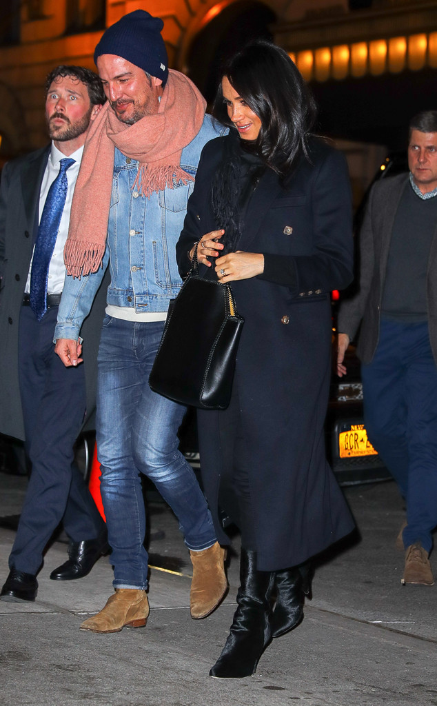 Meghan Markle Grabs Dinner With Serena Williams And More